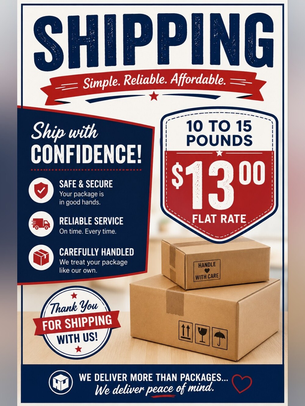 EXTRA Shipping Listing 10-15 Pounds